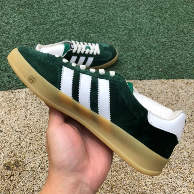 Adidas x Gucci Gazelle Green White