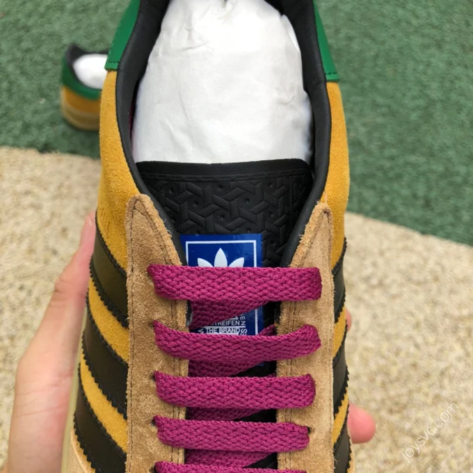 Adidas x Gucci Gazelle Yellow Pink