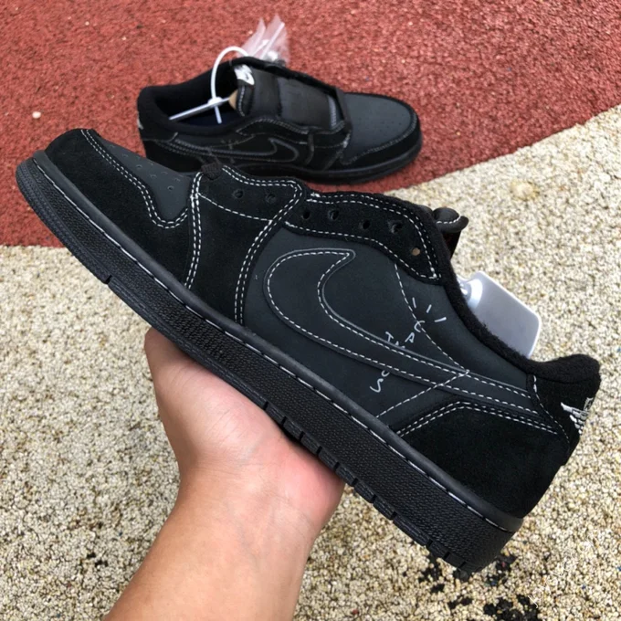 Travis Scott x Air Jordan 1 Low Black Soul DM7866-001