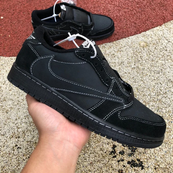 Travis Scott x Air Jordan 1 Low Black Soul DM7866-001