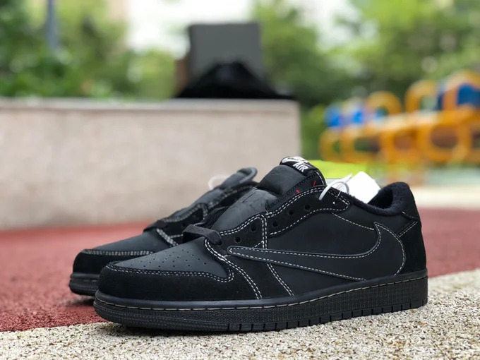 Travis Scott x Air Jordan 1 Low Black Soul DM7866-001