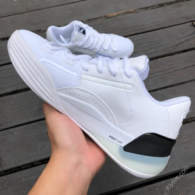 Puma Clyde Hardwood Black White