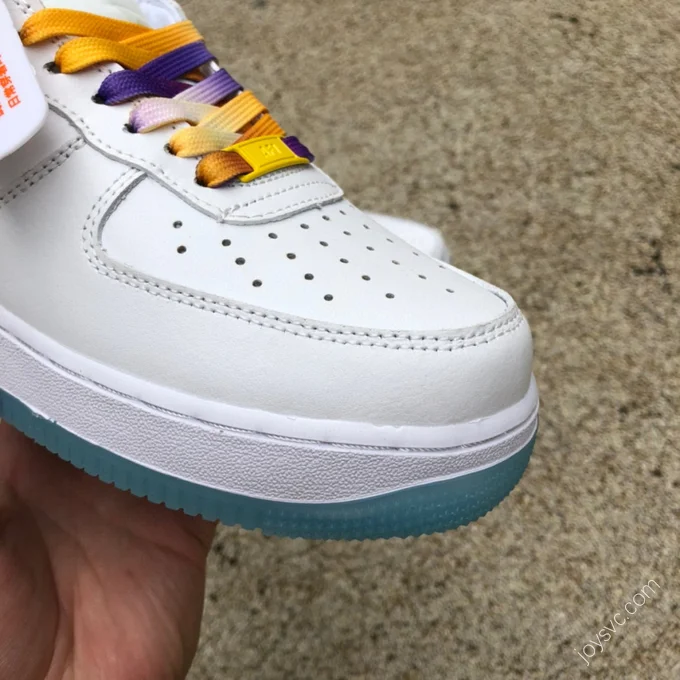 Nike Air Force 1 Low '07 White/Yellow Crystal Sole CD6699-110