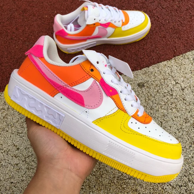 Nike Air Force 1 Fontanka White/Yellow/Red DX2675-100