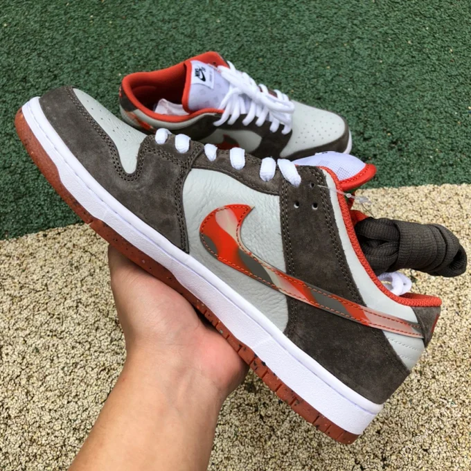 Crushed Skate Shop x Nike SB Dunk Low Brown Orange DH7782-001