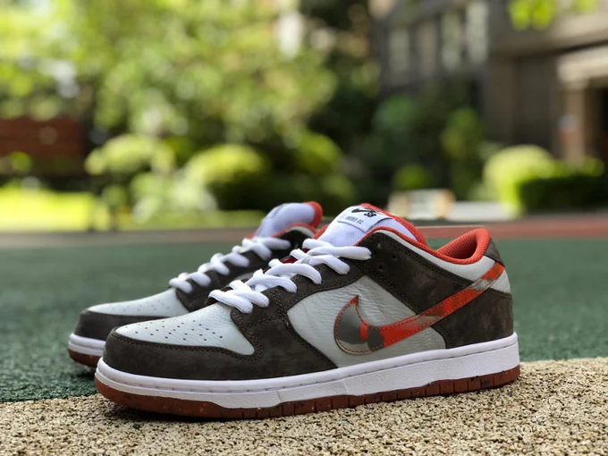 Crushed Skate Shop x Nike SB Dunk Low Brown Orange DH7782-001