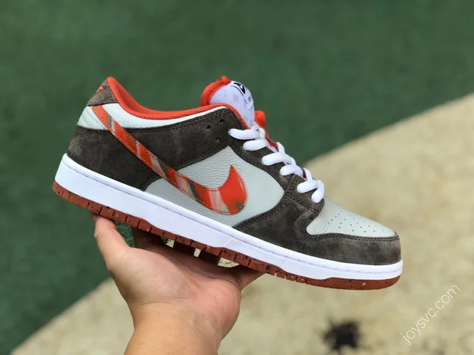 Crushed Skate Shop x Nike SB Dunk Low Brown Orange DH7782-001