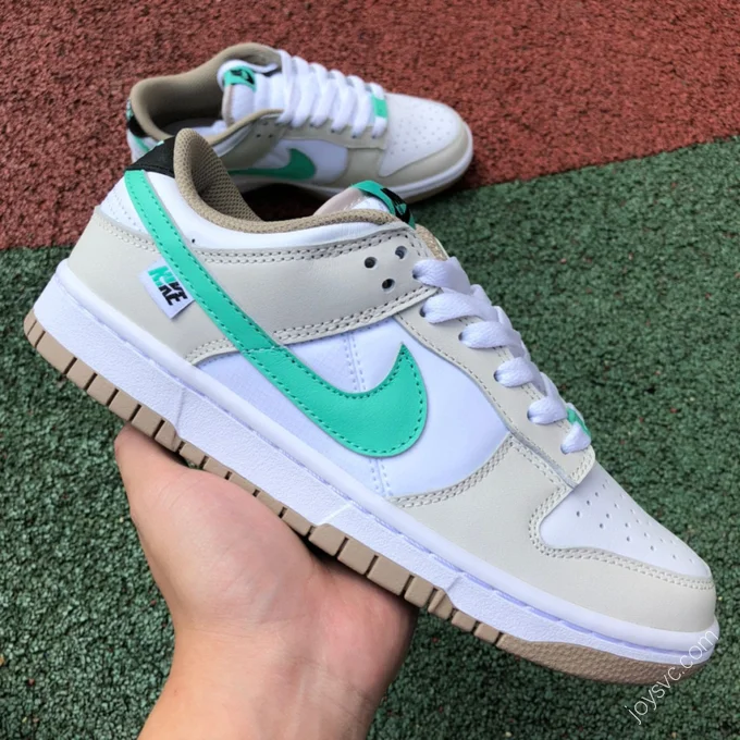 Nike Dunk Low GS White Brown Green DX6063-131