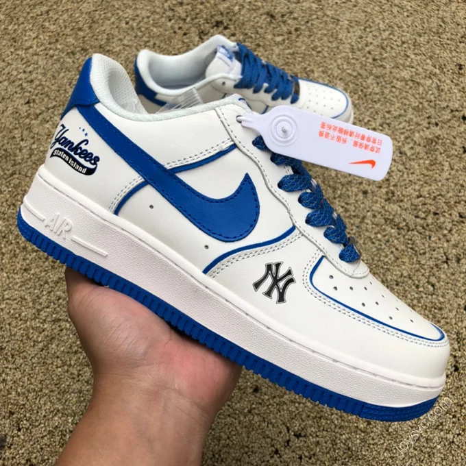 Nike Air Force 1 '07 White/Blue NY BS8806-522