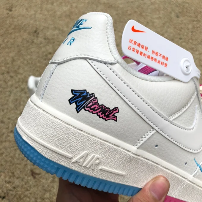 Nike Air Force 1 Low White/Blue/Pink KU0902-112