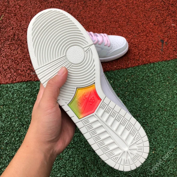 Nike SB Dunk Low White Rainbow DR4876-100