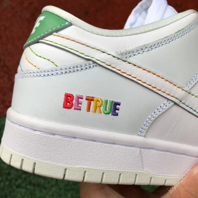 Nike SB Dunk Low White Rainbow DR4876-100