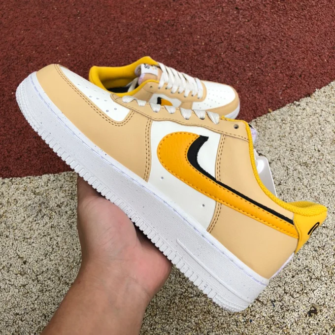 Nike Air Force 1 Low White/Yellow Double Swoosh DX6065-171