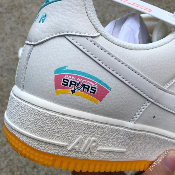 Nike Air Force 1 Low White/Blue/Yellow SA5696-123