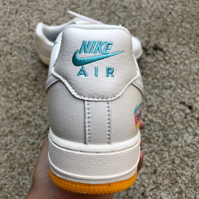 Nike Air Force 1 Low White/Blue/Yellow SA5696-123