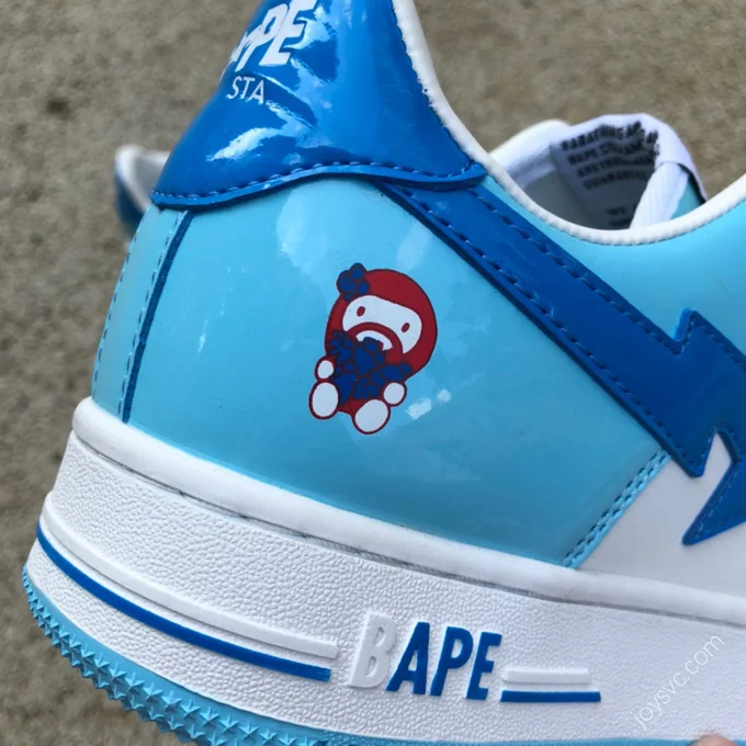 BAPE STA SK8 Blue Grey White