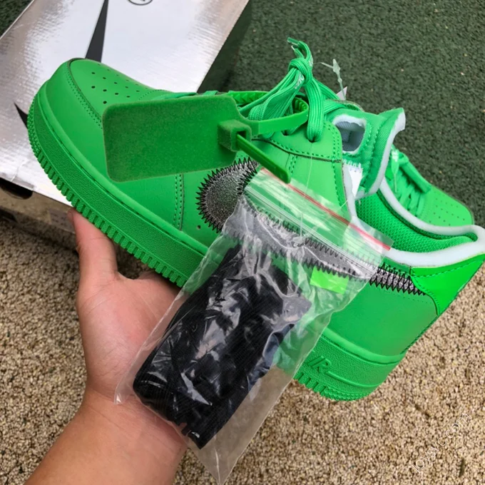 Off-White x Nike Air Force 1 Green DX1419-300