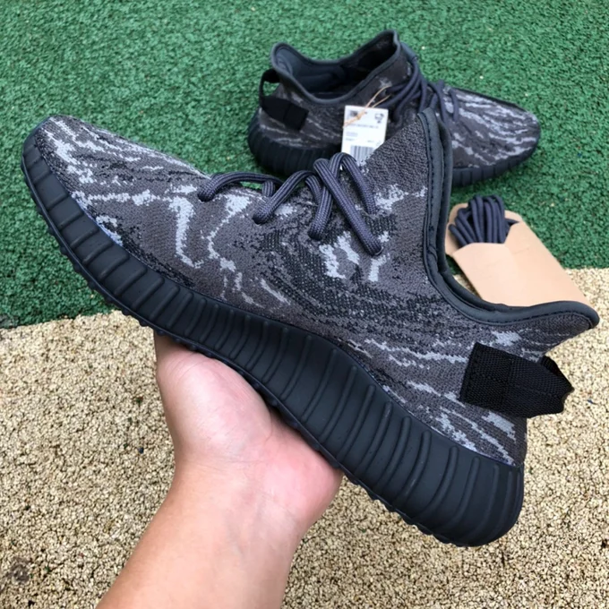 Adidas Yeezy Boost 350 V2 Black Grey Orange ID4811