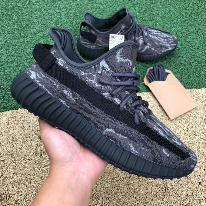 Adidas Yeezy Boost 350 V2 Black Grey Orange ID4811