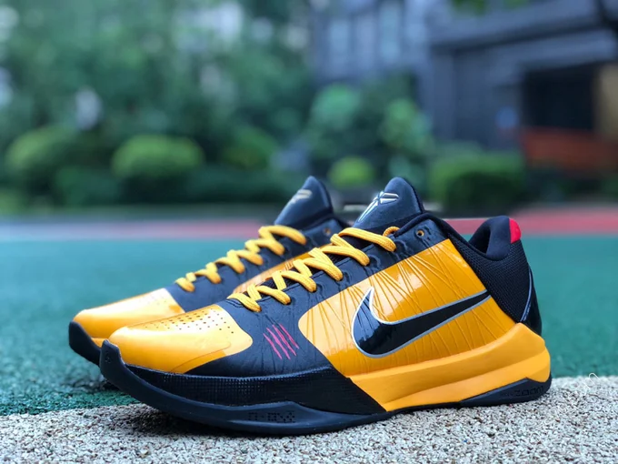 Nike Kobe 5 Yellow Black CD4991-101-700