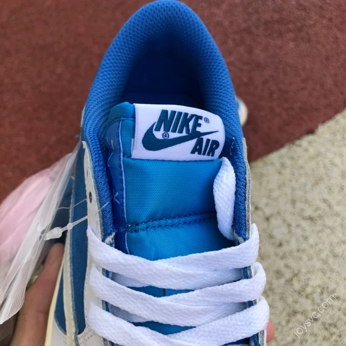 Travis Scott x Air Jordan 1 Low White Blue DQ4277-212