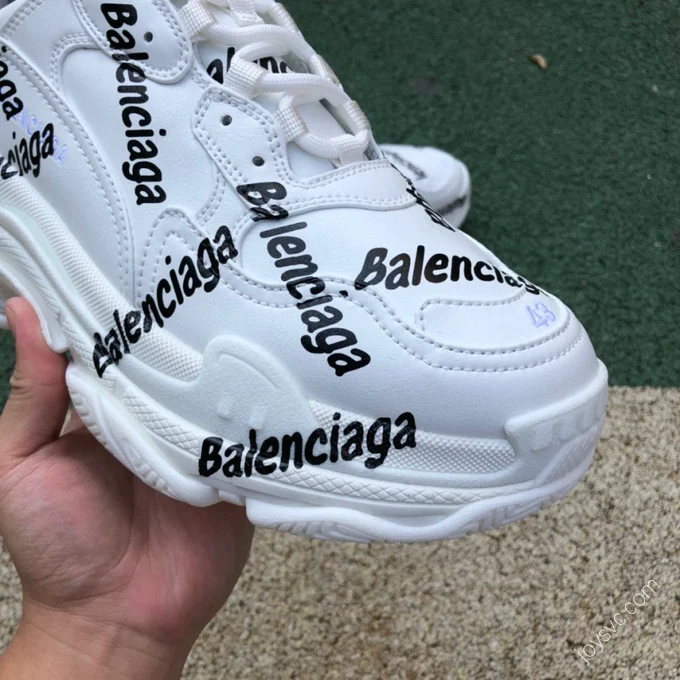 Balenciaga Triple S White