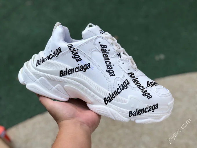 Balenciaga Triple S White