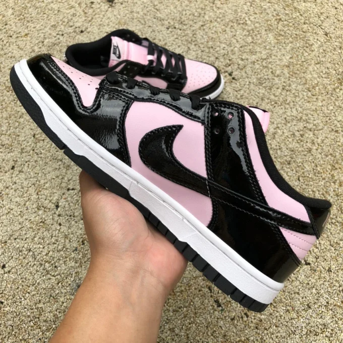 Nike Dunk Low Black Pink Patent DJ9955-600