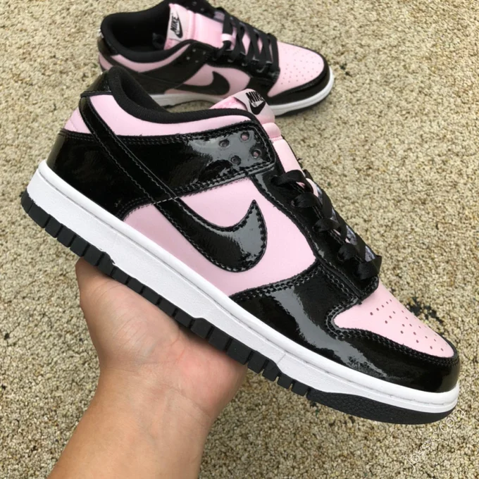 Nike Dunk Low Black Pink Patent DJ9955-600