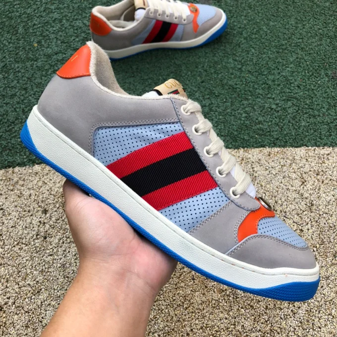 Gucci Screener Blue Orange Grey