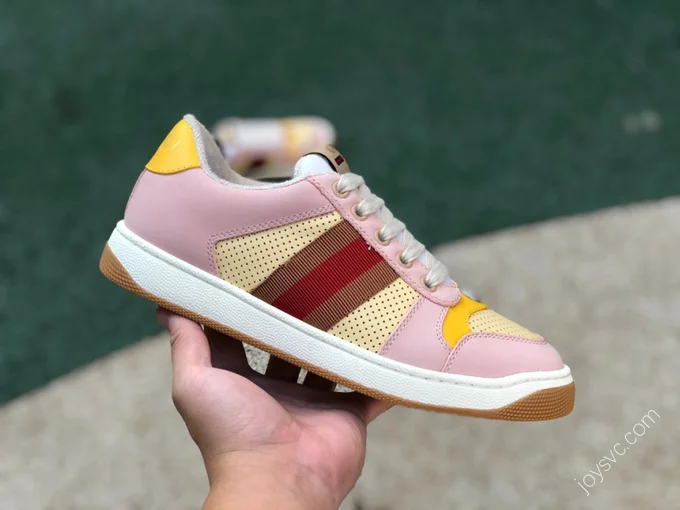 Gucci Screener Yellow Pink