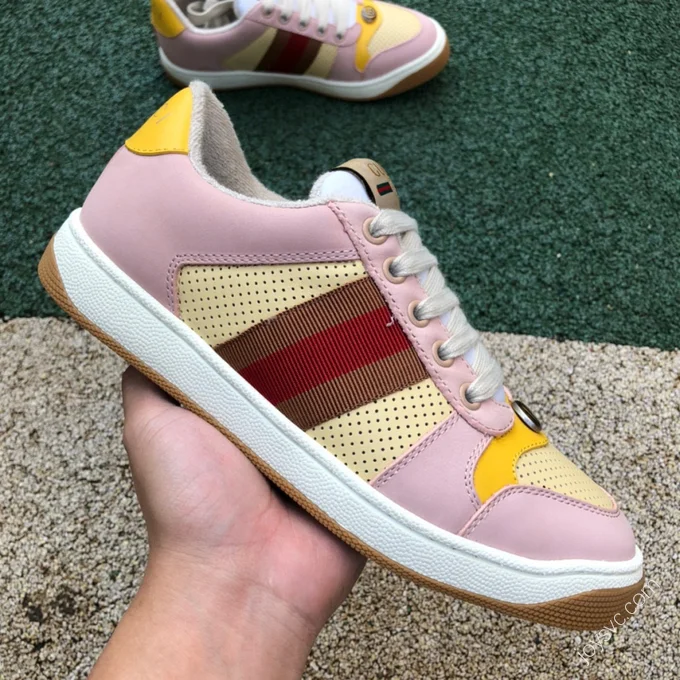 Gucci Screener Yellow Pink