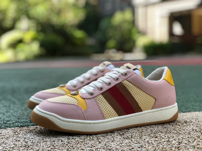 Gucci Screener Yellow Pink