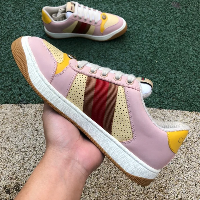 Gucci Screener Yellow Pink