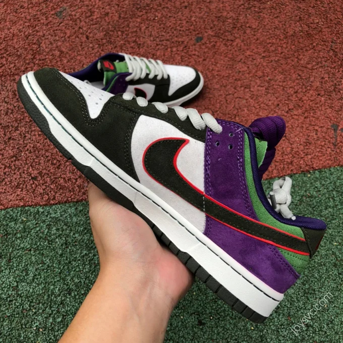 Katsuhiro Otomo x Nike Dunk Low White Green Purple LF0039-023