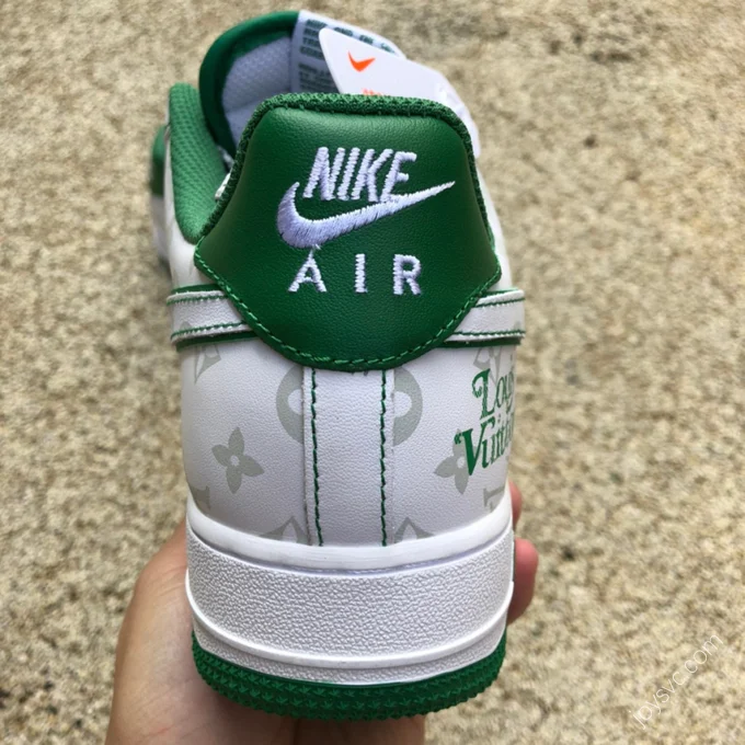 Nike Air Force 1 Low '07 White/Green LV Logo BS8805-603