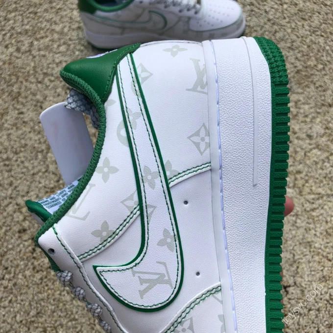 Nike Air Force 1 Low '07 White/Green LV Logo BS8805-603