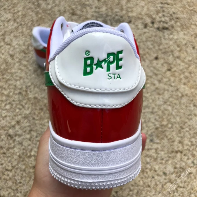 BAPE STA SK8 Green Red White