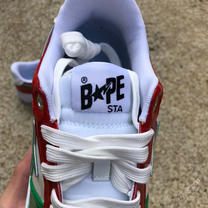 BAPE STA SK8 Green Red White