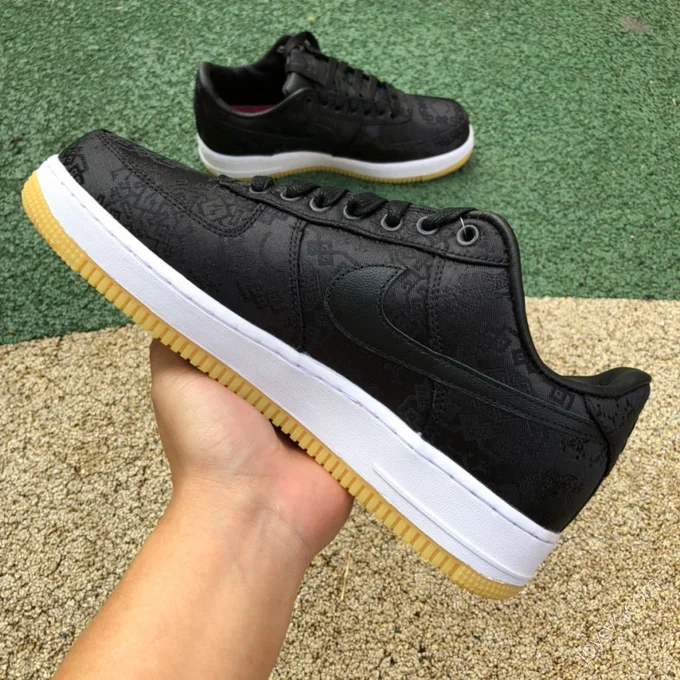 Clot x Nike Air Force 1 Black Silk CZ3986-001