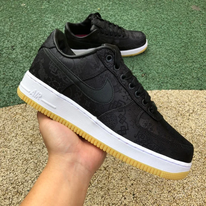 Clot x Nike Air Force 1 Black Silk CZ3986-001