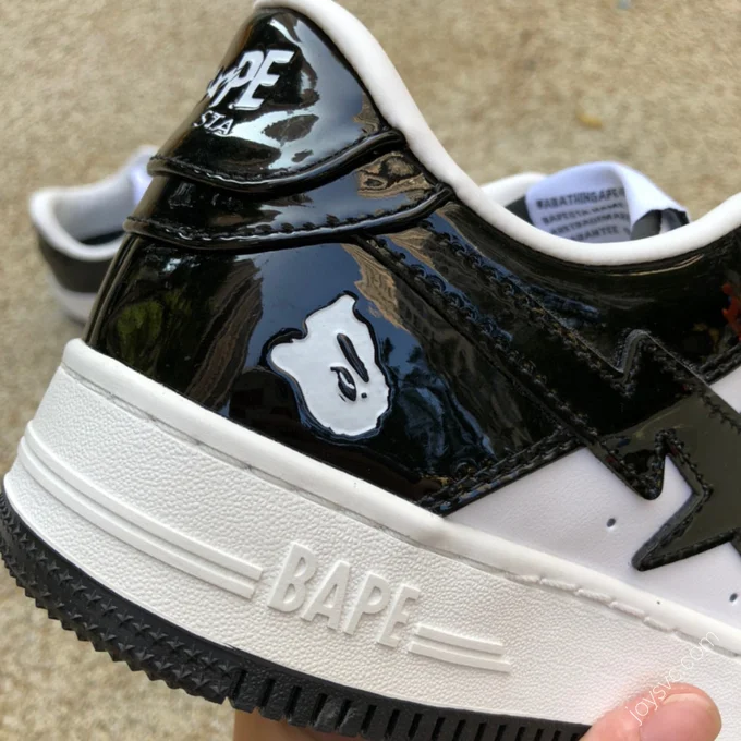 BAPE STA SK8 Black White