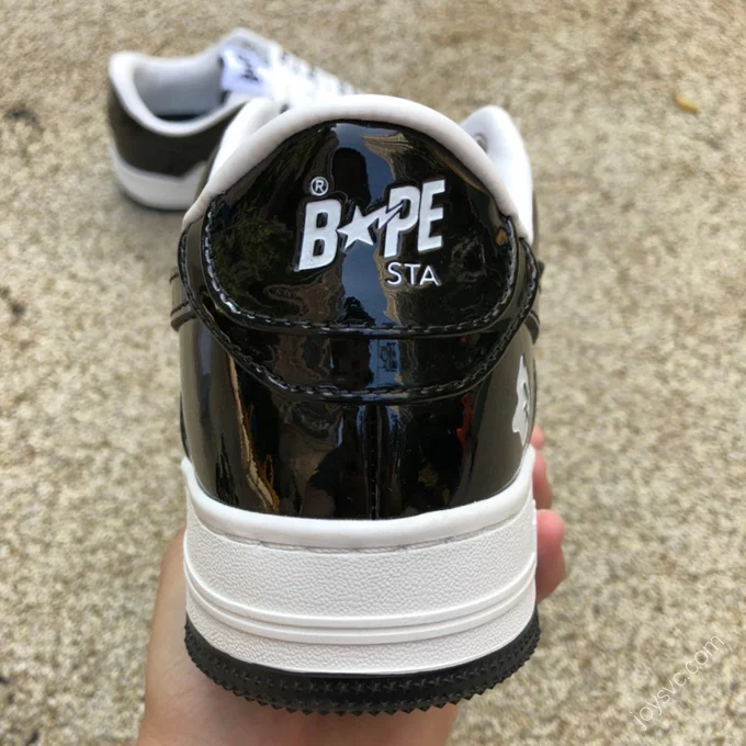 BAPE STA SK8 Black White