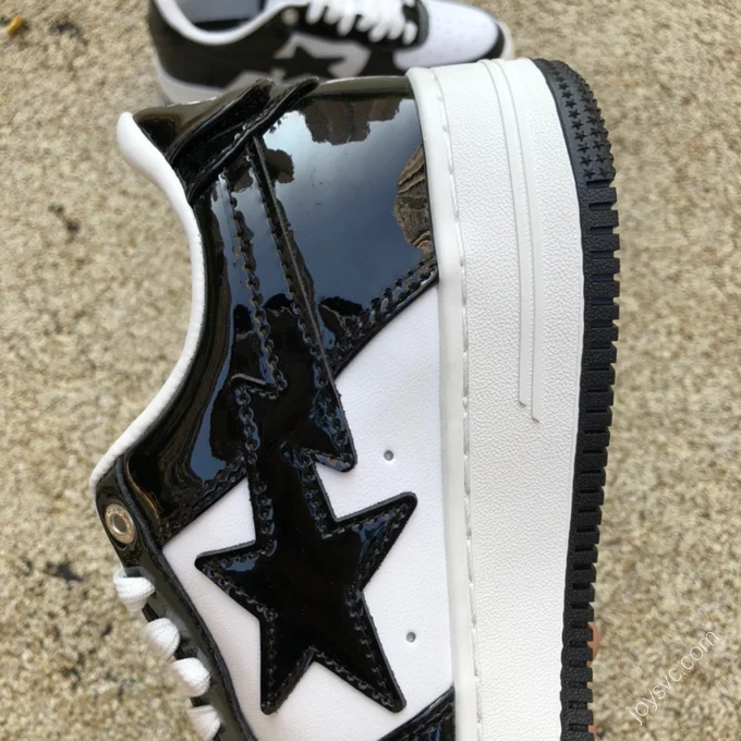 BAPE STA SK8 Black White