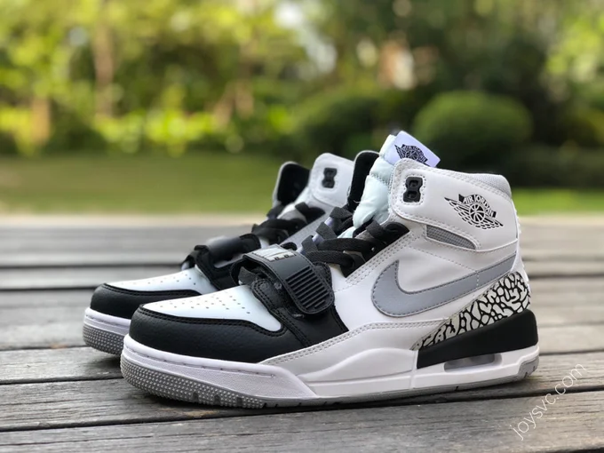 Air Jordan Legacy 312 White Black Grey High High-Top Sneaker AV3922-201