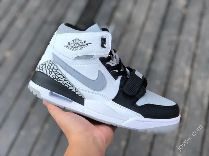 Air Jordan Legacy 312 White Black Grey High High-Top Sneaker AV3922-201