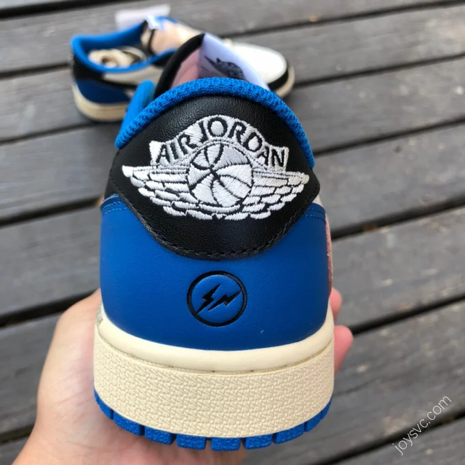 Air Jordan 1 Low Lightning White Blue DM7866-140