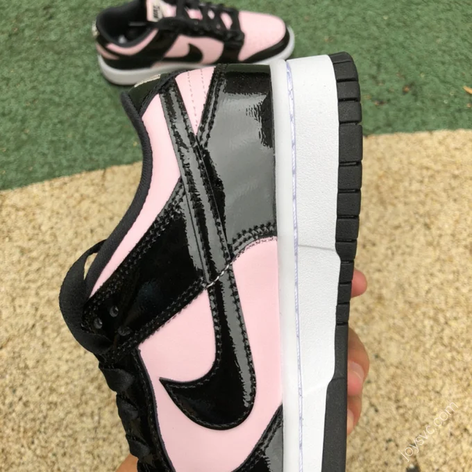 Nike Dunk Low ESS Black Pink Patent DJ9955-600