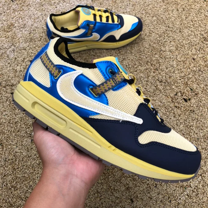 Nike Air Max 1 Travis Scott Black Yellow Blue DO9392-600