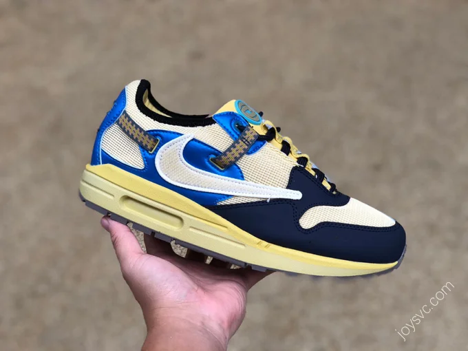 Nike Air Max 1 Travis Scott Black Yellow Blue DO9392-600